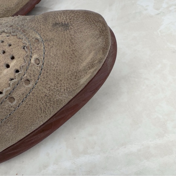 Discontinued John Fluevog Encourage Connie Grey 10.5 Oxfords - Picture 9 of 12